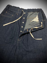 Load image into Gallery viewer, 462504 ワイドテーパード ワンウォッシュデニムパンツ