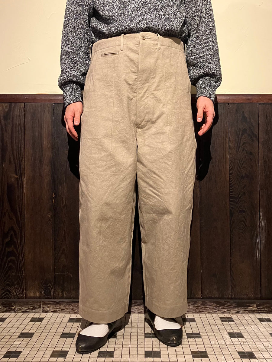 862622 高密度ツイル ワイドパンツ – HAVERSACK
