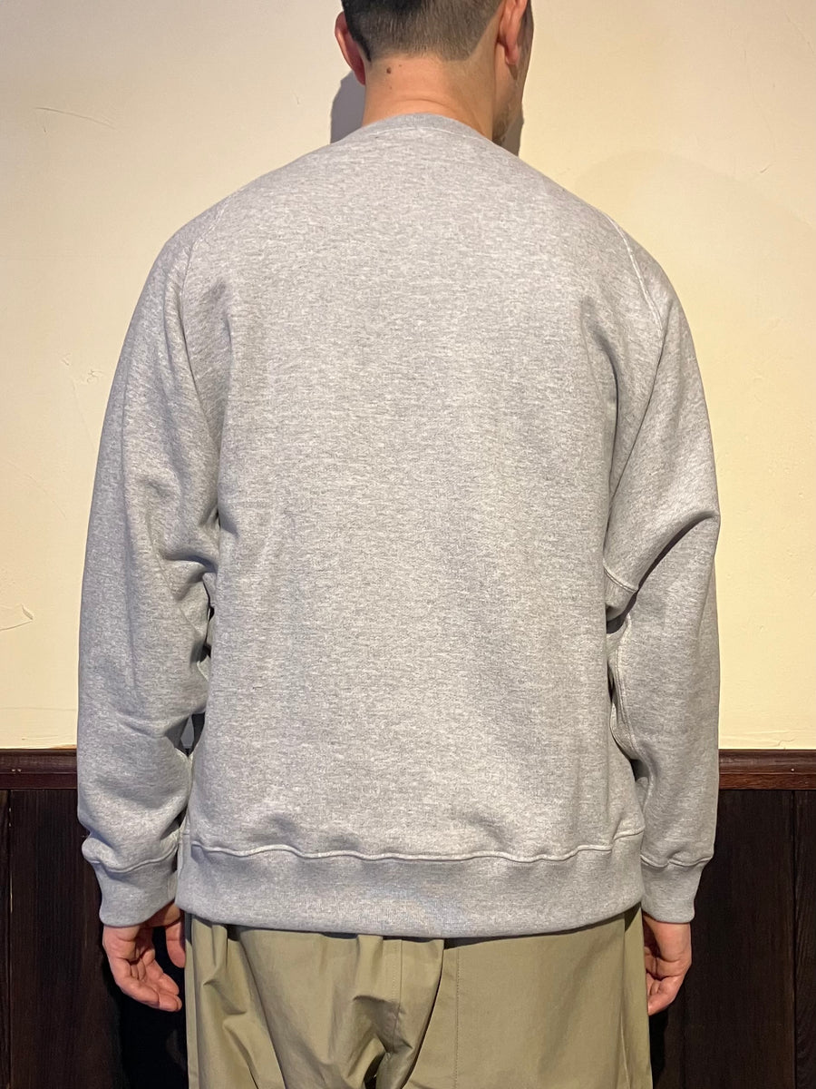 612620 クルーネックシームジップ スウェットシャツ – HAVERSACK