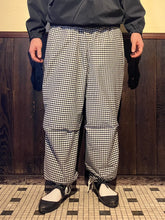 画像をギャラリービューアに読み込む, 862625 コットンシルクギンガムチェック ワークパンツ