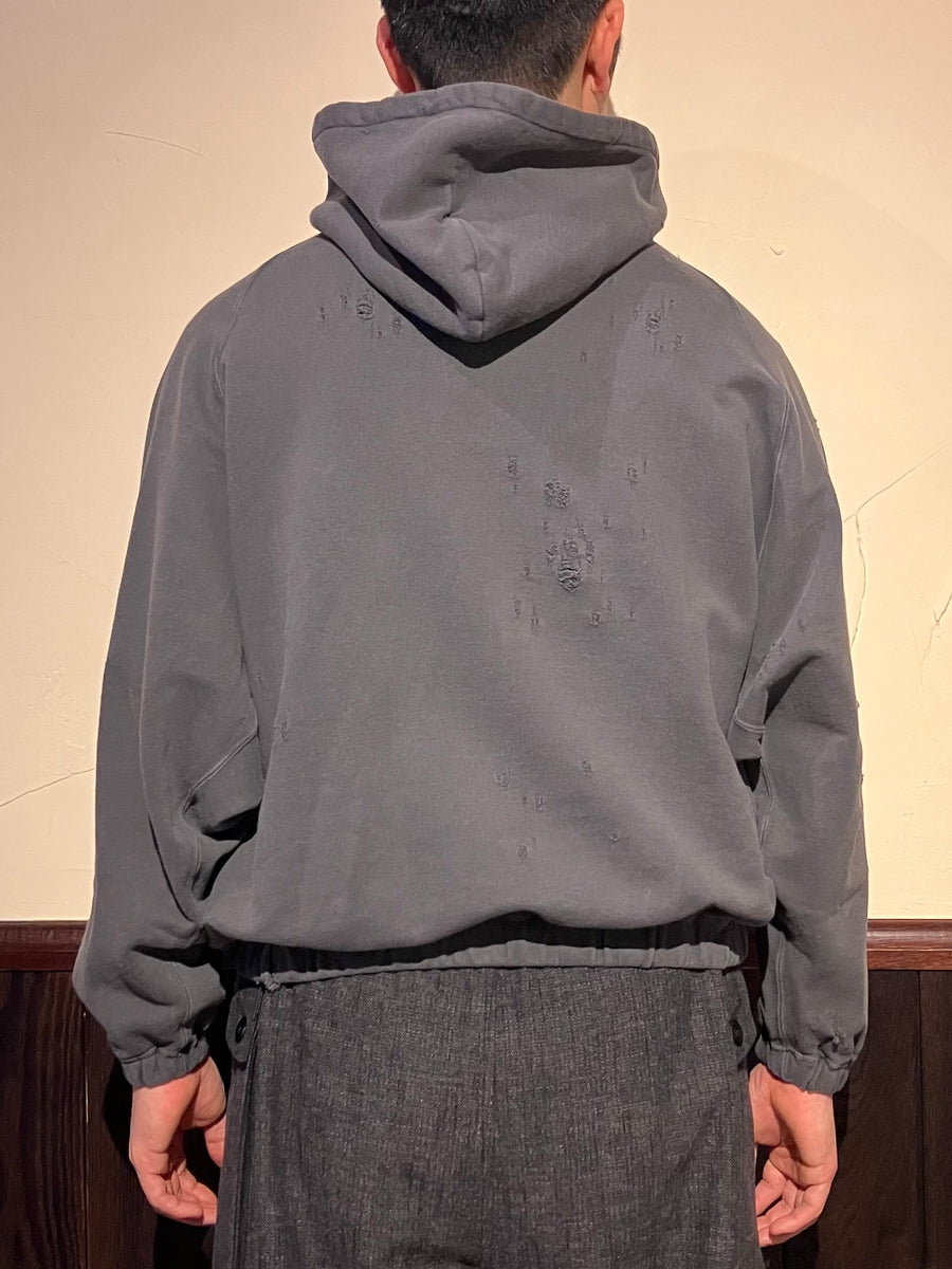812620 ダメージ裏毛 フーデットパーカー – HAVERSACK