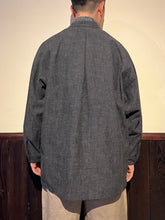 画像をギャラリービューアに読み込む, 872621 C/Wオールドヘリンボーン スタンドカラー カバーオールシャツアウター