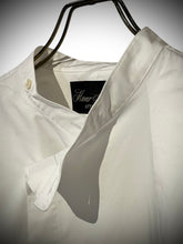 Load image into Gallery viewer, 422500 高密度80サテン バンドカラーシャツ