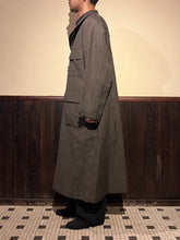 Load image into Gallery viewer, 472522 ウールリネングレンチェック アトリエコート