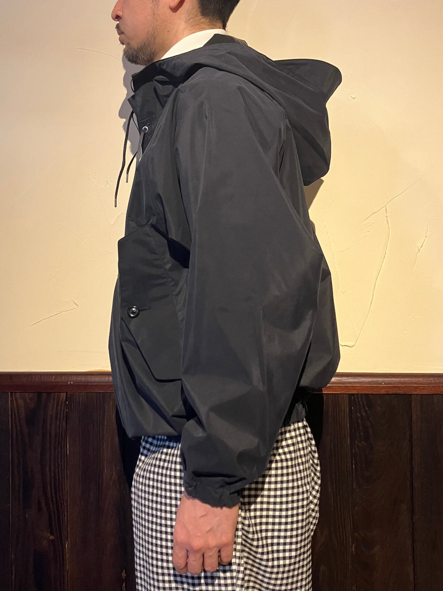 872622 シルクコーティング レースアップアノラックパーカー – HAVERSACK