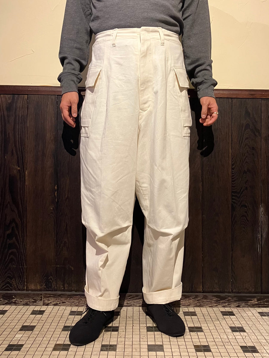 HAVERSACK (ハバーサック)　コットンサテン ミリタリーパンツ HAVERSACK コットンサテン ミリタリーパンツ