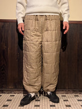 Load image into Gallery viewer, 462533 シルクキルティング ワイドイージーパンツ
