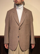 Load image into Gallery viewer, 472506 シェパードチェック 2ボタンシングルブレステッドジャケット