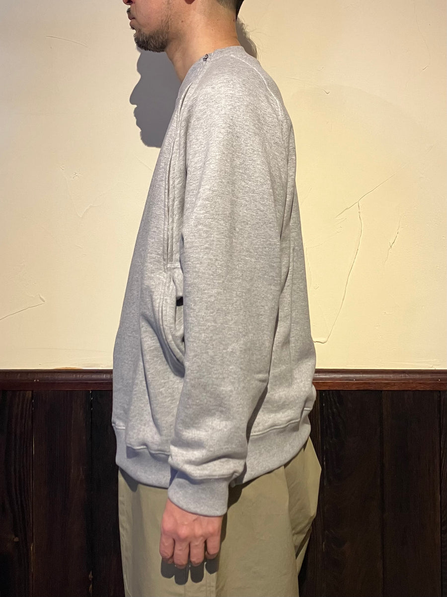 612620 クルーネックシームジップ スウェットシャツ – HAVERSACK