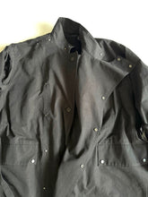 이미지를 갤러리 뷰어에 로드 , 472532 高密度シャンブレー スタンドカラーロングコート