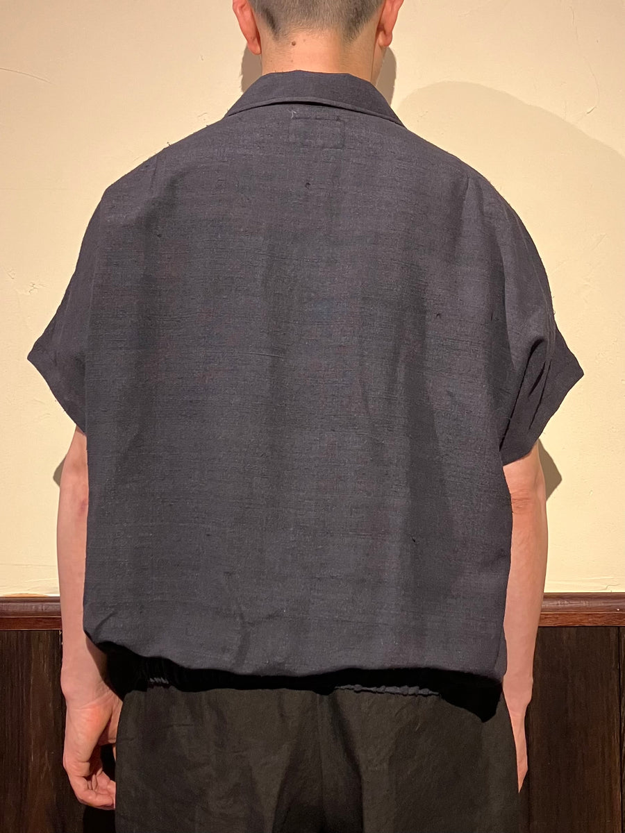 ROCHAS ロシャス ショートスリーブ ニット ウールシルク 40 イタリア製 ROCHAS ロシャス ショートスリーブ ニット ウールシルク 40