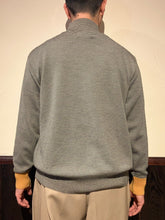 Load image into Gallery viewer, 412502 14ゲージウールスムース ボーダーハイネックセーター