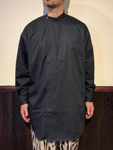 Load image into Gallery viewer, 422500 高密度80サテン バンドカラーシャツ