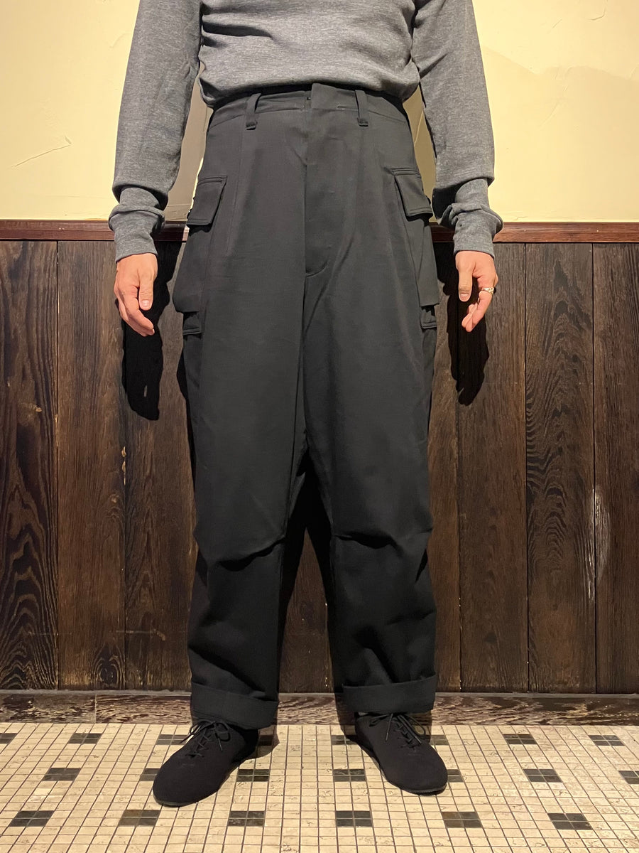 462522 コットンサテンミリタリーパンツ – HAVERSACK