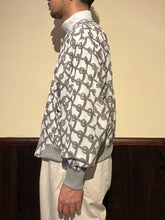 Load image into Gallery viewer, 872625 サークルプリント ノーカラーブルゾン