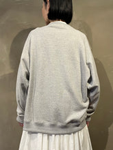 Load image into Gallery viewer, Woman's 612620 クルーネックシームジップ スウェットシャツ