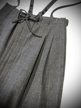 Load image into Gallery viewer, 462532 ピンストライプ サロペットワイドパンツ