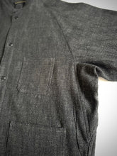 画像をギャラリービューアに読み込む, 872621 C/Wオールドヘリンボーン スタンドカラー カバーオールシャツアウター