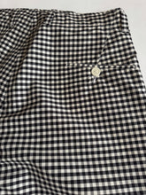画像をギャラリービューアに読み込む, 862625 コットンシルクギンガムチェック ワークパンツ