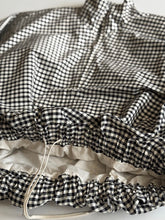 画像をギャラリービューアに読み込む, 872624 コットンシルクギンガムチェック スタンドカラーブルゾン