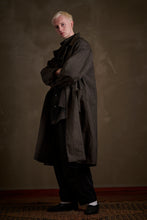 Load image into Gallery viewer, 472522 ウールリネングレンチェック アトリエコート