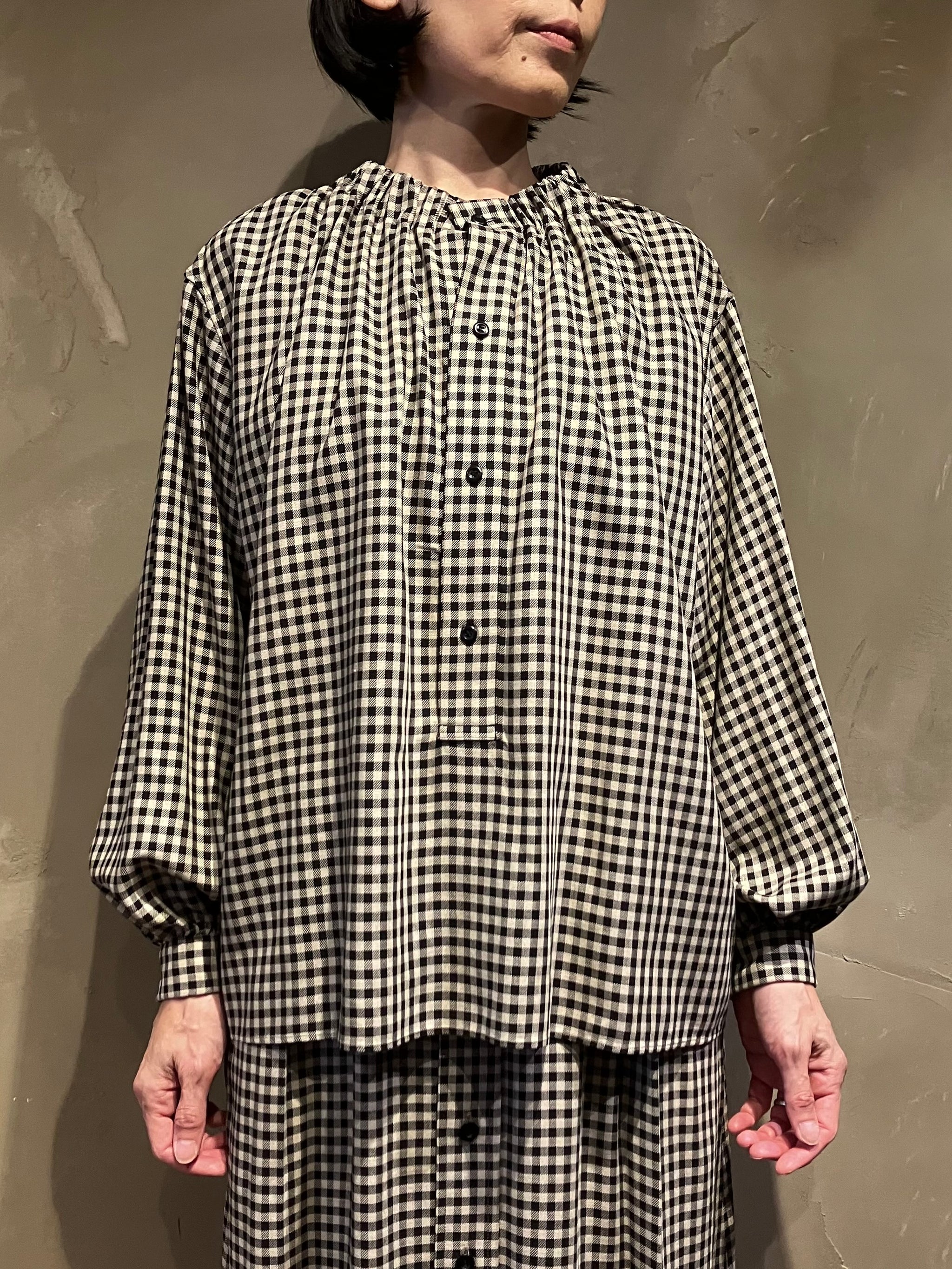 最終値下げ【美品】haversack チェック柄ブラウス HAVERSACK WOMEN'S