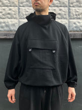 画像をギャラリービューアに読み込む, 412501  バランサーキュラーニット　フーデットパーカー
