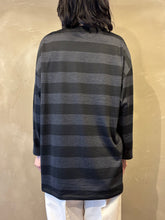 이미지를 갤러리 뷰어에 로드 , Women 412600 ウール天竺 ボーダーバスクシャツ
