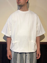 画像をギャラリービューアに読み込む, 812625 コットンヘンプ天竺 ルーズフィットTシャツ
