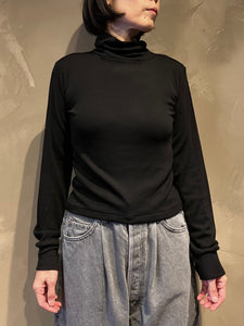 Women 412521 ウールフライス タートルネックシャツ