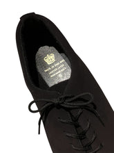 將圖片載入圖庫檢視器 CROWN Black suede dance shoes
