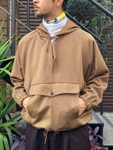 画像をギャラリービューアに読み込む, 472509 カシミヤビーバー　アノラックブルゾン

