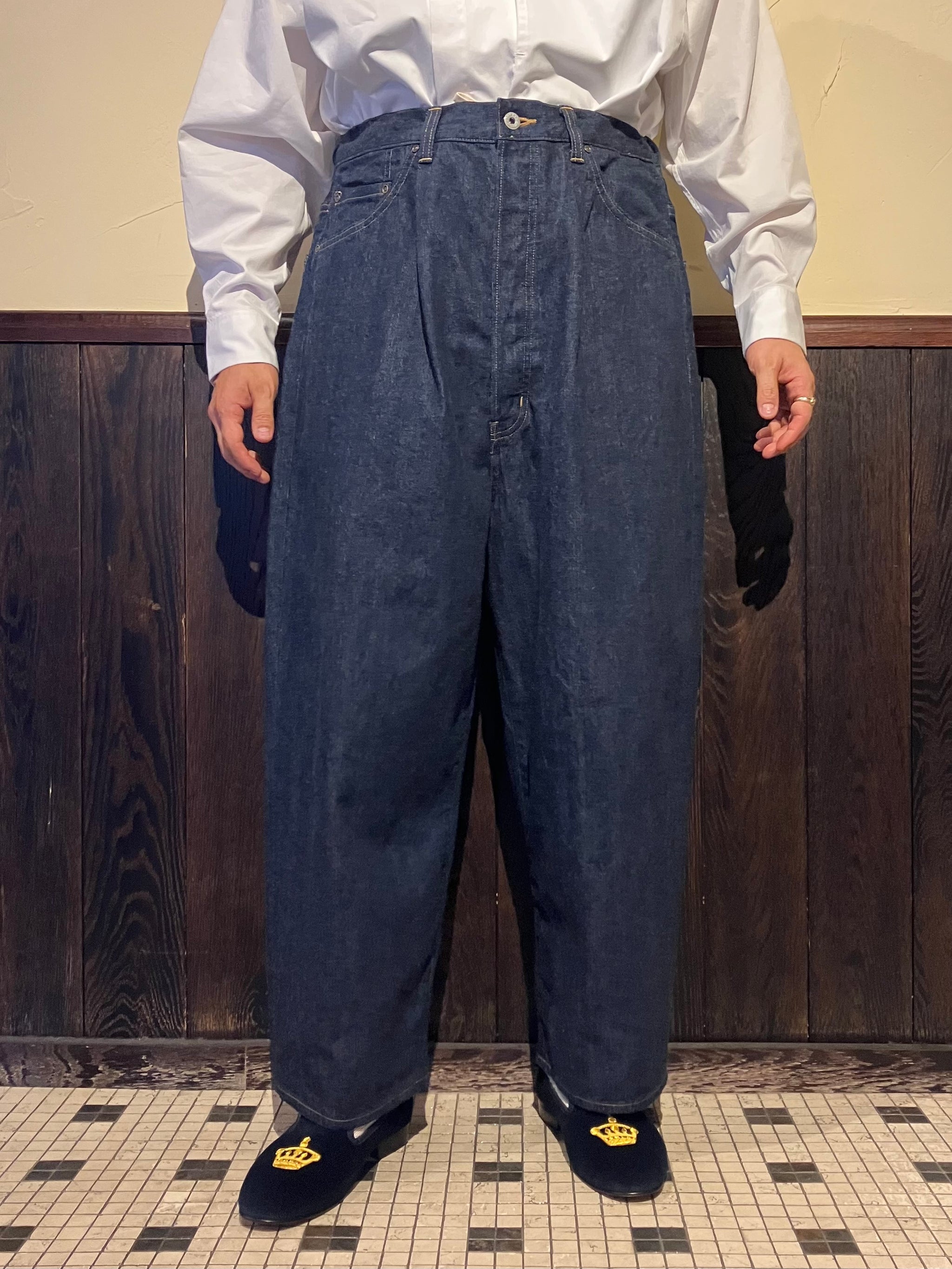 美品　HaversackATTIRE パンツ HAVERSACK / タイプライター アビエイターパンツ – CASDAY