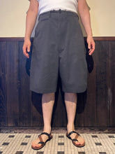이미지를 갤러리 뷰어에 로드 , 862640 コットンツイル ワイドショートパンツ
