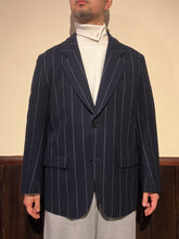 將圖片載入圖庫檢視器 472525  ピンストライプ　シングルブレスト　2ボタンジャケット
