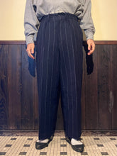 將圖片載入圖庫檢視器 462528  ピンストライプ　ワイドパンツ
