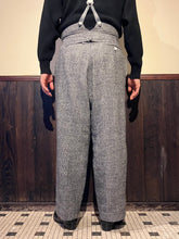 將圖片載入圖庫檢視器 HSP-005　直営店別注　グレンチェック　ハイバックサスペンダーワイドパンツ
