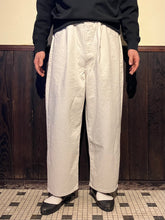 画像をギャラリービューアに読み込む, 862600 ワイドテーパード ホワイトデニムパンツ
