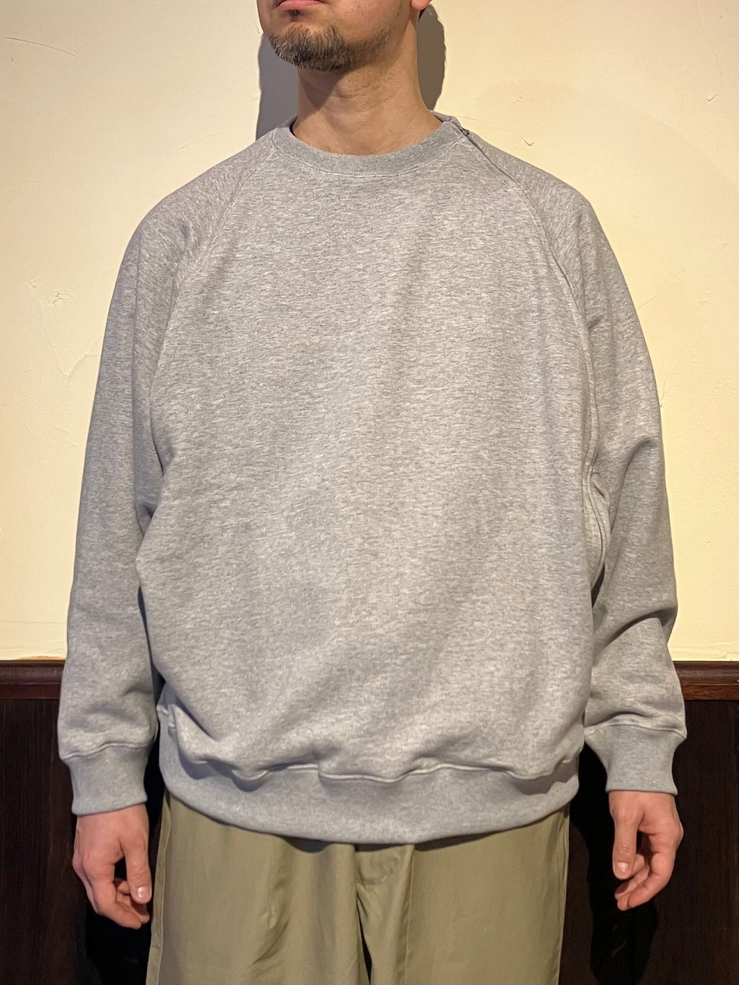 612620 クルーネックシームジップ スウェットシャツ – HAVERSACK