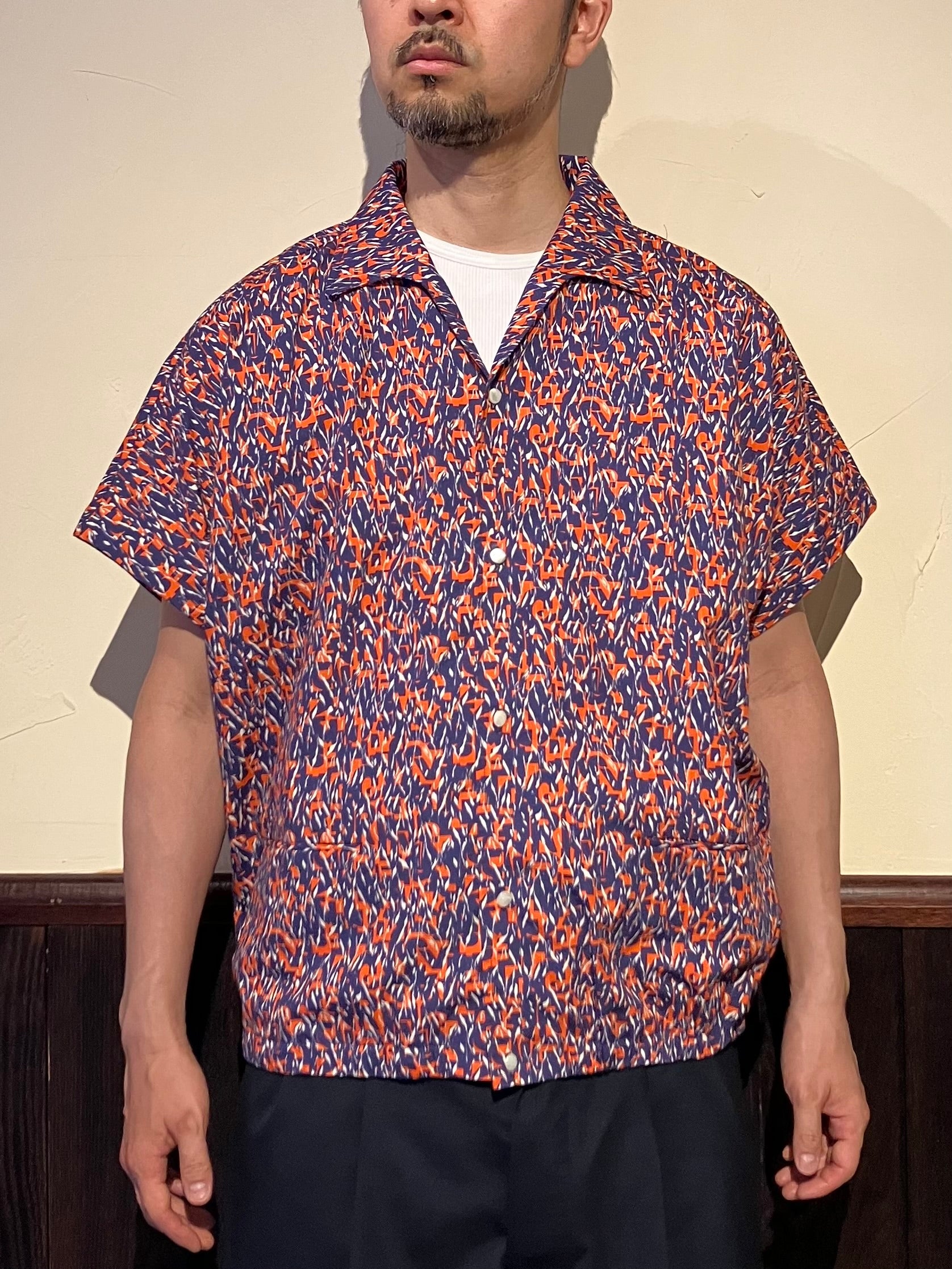 美品　HaversackATTIRE 半袖シャツ HAVERSACK /ダンガリー ワーク半袖シャツ – CASDAY / キャスデイ