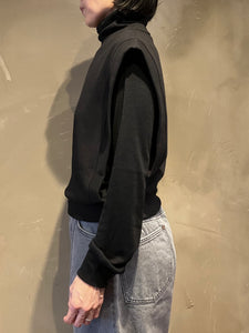 Women 312522 アズマ裏毛 クルーネックベスト