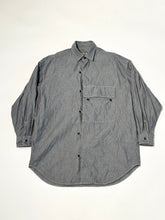 Load image into Gallery viewer, 422423 レギュラーカラー  セミロングワークシャツ
