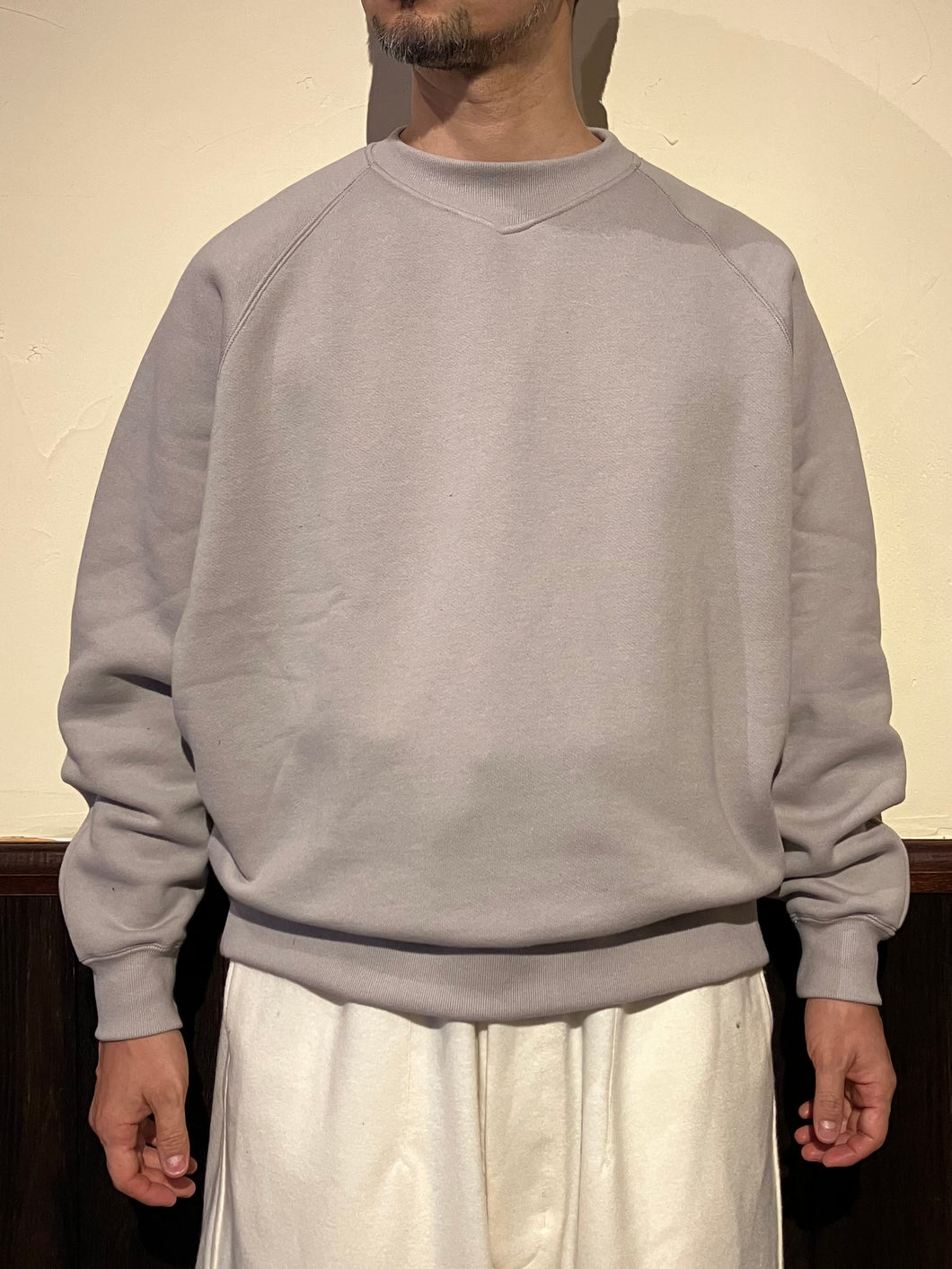 412522  アズマ裏毛　クルーネックシャツ