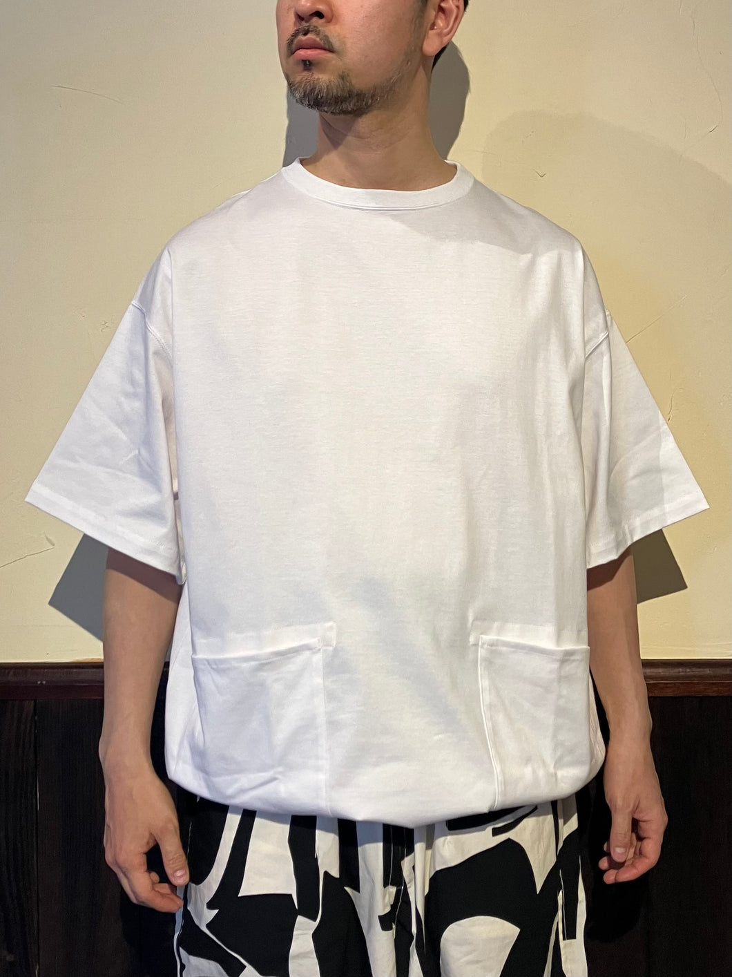 812524   ハイゲージ天竺  ルーズフィット  半袖Tシャツ