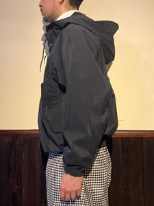 872622 シルクコーティング レースアップアノラックパーカー – HAVERSACK