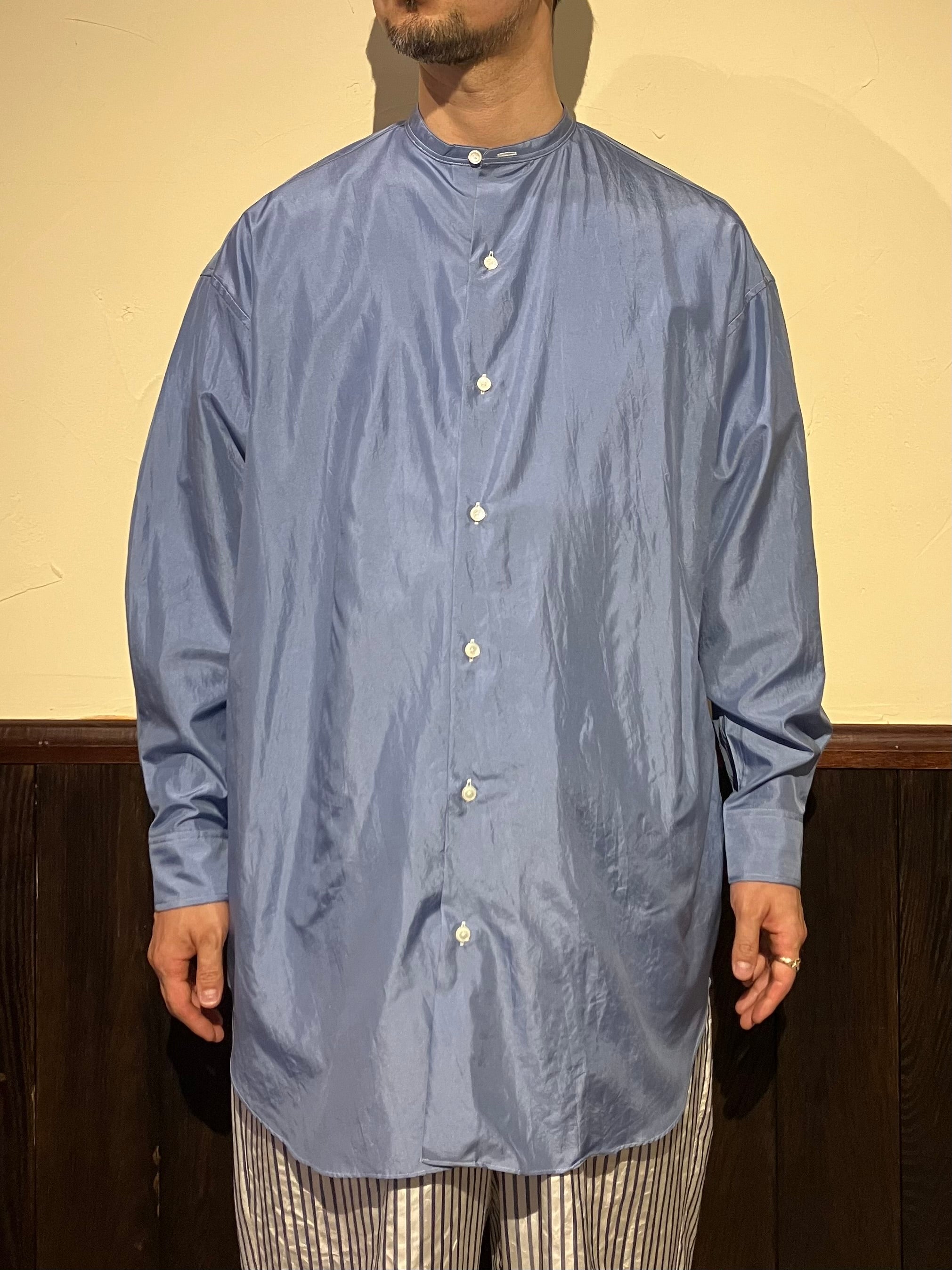 HAVERSACK ハバーサック】SALT SHRINK OXFORD BAND COLLAR