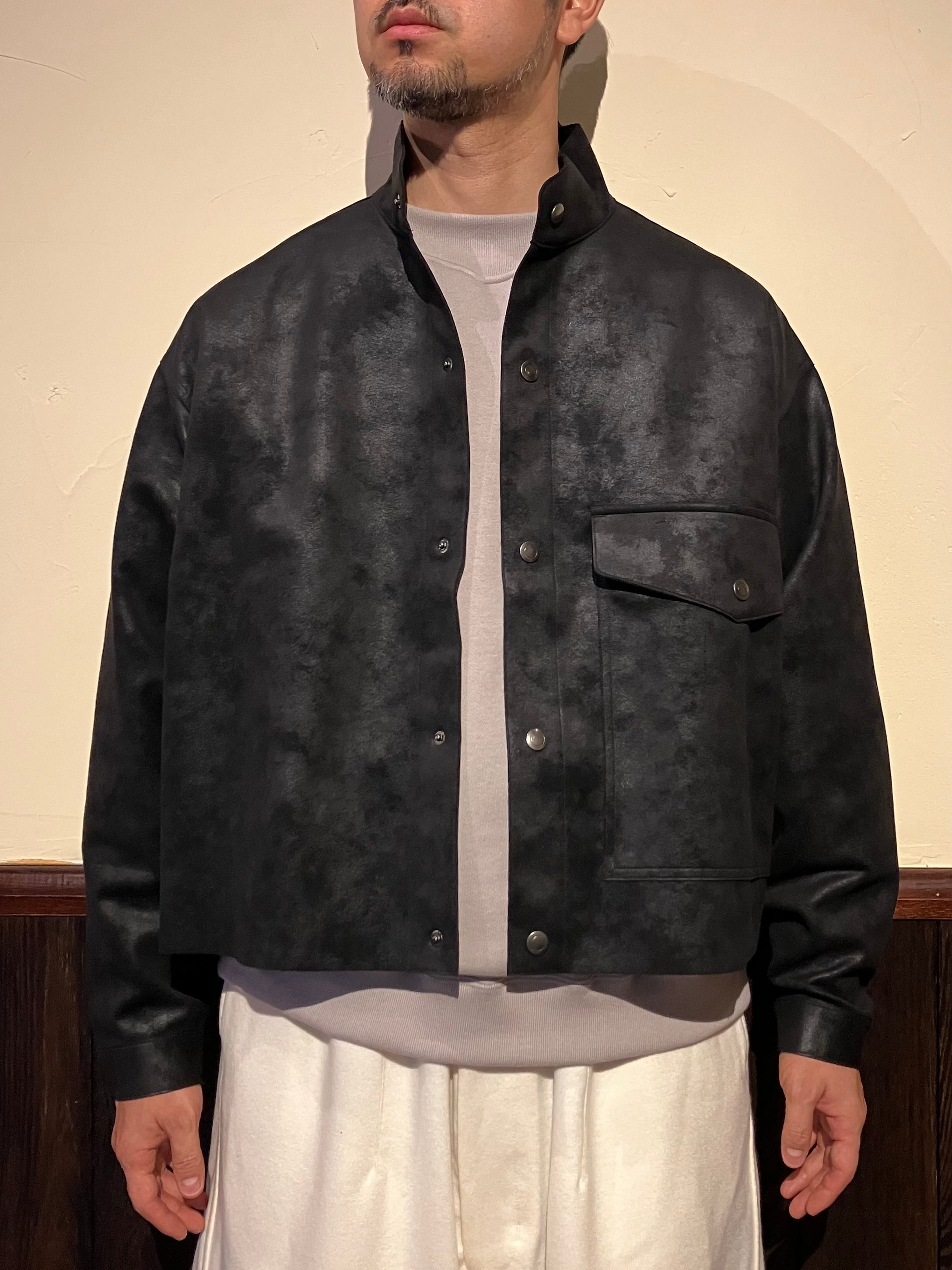 472526 ウルトラスエード クロップドスタンドカラーブルゾン – HAVERSACK