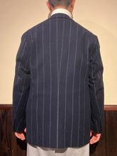 將圖片載入圖庫檢視器 472525  ピンストライプ　シングルブレスト　2ボタンジャケット
