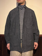 画像をギャラリービューアに読み込む, 872621 C/Wオールドヘリンボーン スタンドカラー カバーオールシャツアウター
