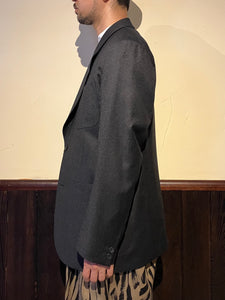 472502  ウールフランネル　2ボタンシングルブレステッドジャケット